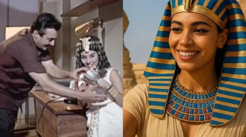 "عودي يا هاميس"، ترند الزي الفرعوني يعيد فيلم "عروس النيل" للحياة