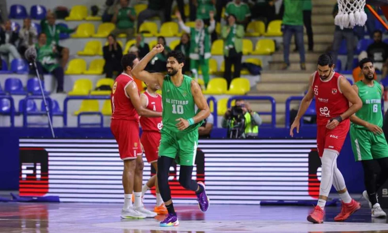 الاتحاد السكندري يهزم الأهلي بذهاب نهائي مرتبط السلة