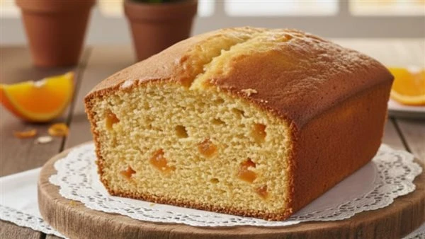 مناسبة لأجواء الكريسماس، طريقة عمل كيك البرتقال بالخلاط بدون بيض