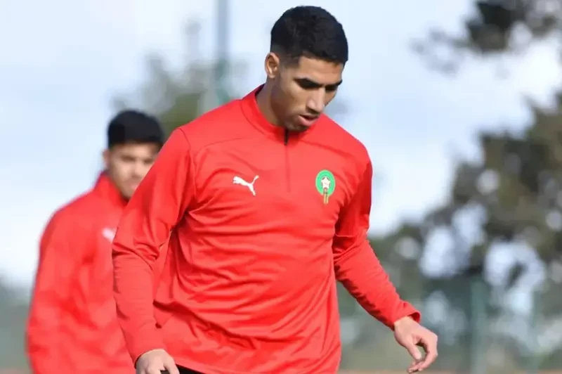 حكيمي يعود للتدريبات ويشعل استعدادات المغرب لمواجهة مالي