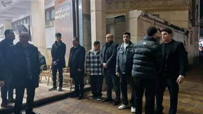 بدء عزاء الفنان سعيد مختار بدار المناسبات في طنطا