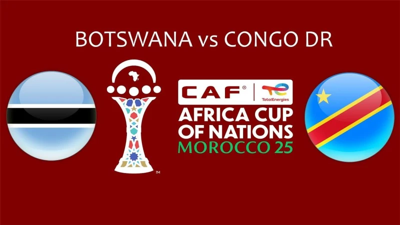 موعد والقنوات الناقلة لمباراة الكونغو الديمقراطية ضد بوتسوانا في كأس أمم إفريقيا