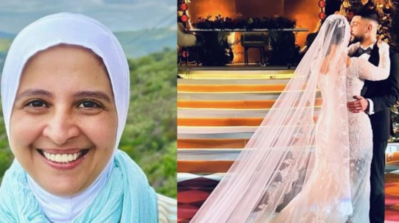 غابت عن الحضور، أول تعليق من حنان ترك على حفل زفاف نجلها آدم