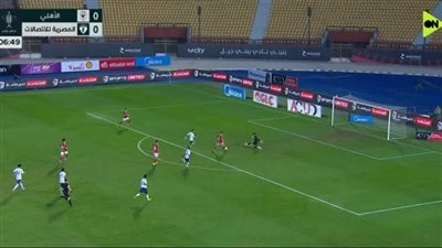 منتصف الشوط الأول: التعادل السلبي يسيطر على مباراة الأهلي والمصرية للاتصالات في كأس مصر