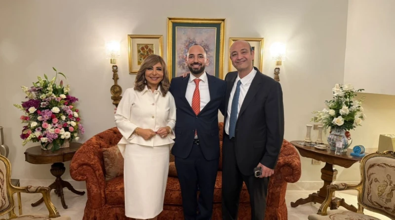 بعد 25 سنة في عش الزوجية، طلاق عمرو أديب ولميس الحديدي