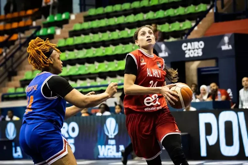 سيدات الأهلي إلى نصف نهائي بطولة أفريقيا للسلة