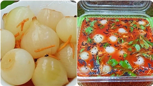 استعدادًا لشهر رمضان المبارك، طريقة عمل مخلل البصل