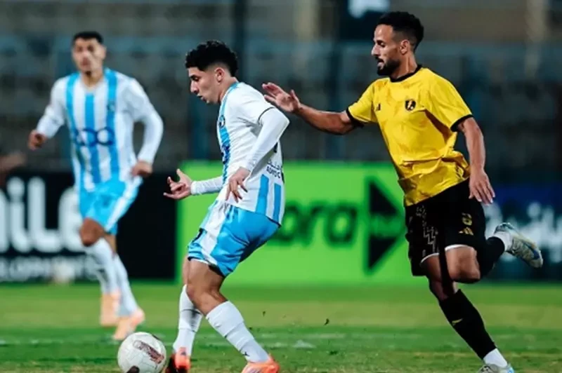 قطار بيراميدز يتعطل أمام بتروجت في الدوري