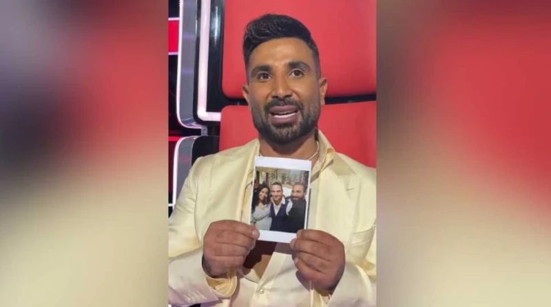 أحمد سعد عن صورته مع شيرين وحسام حبيب: “ربنا يسامحنا على الجريمة دي”