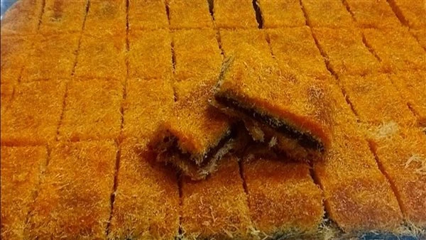 لتحلية لذيذة بعد الإفطار، طريقة عمل الكنافة بالتمر