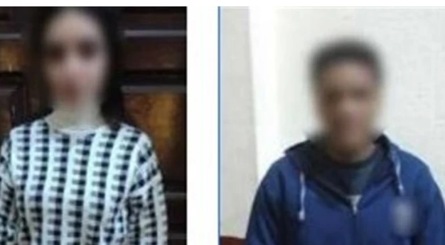 النطع ده والامورة دي بيمارسوا الفجور بالاسكندرية