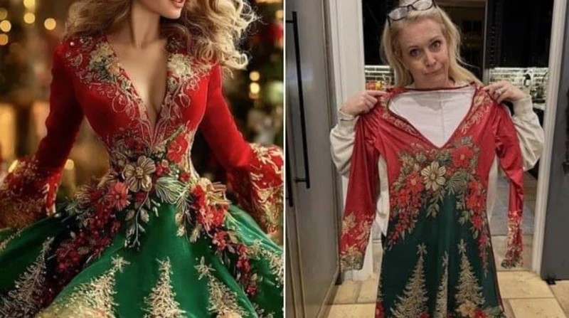 عندما لا يشبه المنتج صورته، فساتين الأونلاين وفضائح الـ AI