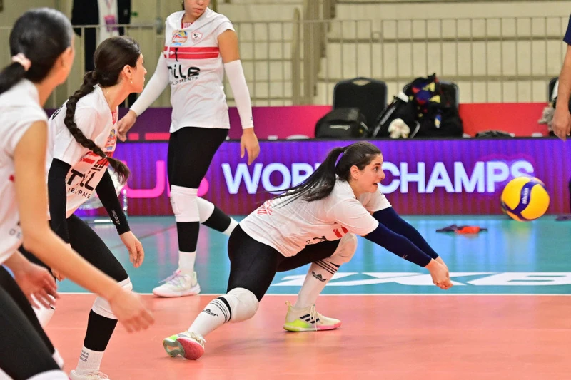 سيدات الزمالك تكتسح سموحة في دوري الطائرة