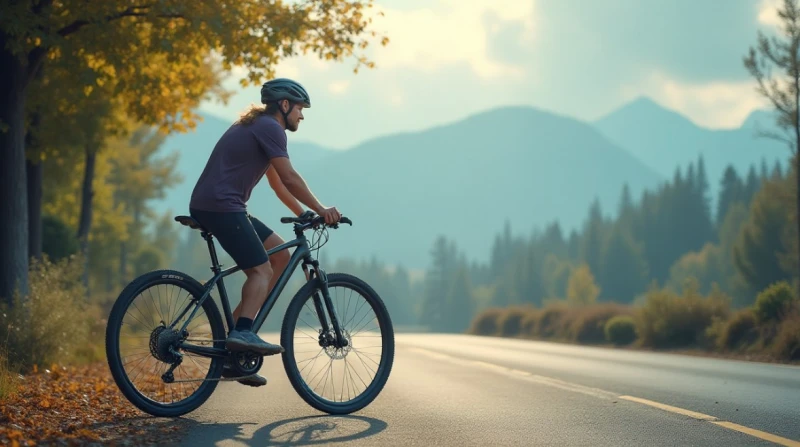 للتوعية بمرض لايم، شاب يقطع 18 ألف كم بالدراجة