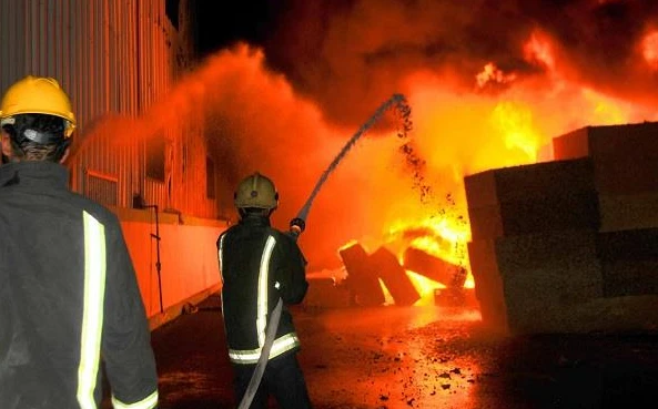 ده سبب حريق مستشفي الموظفين في إمبابة : الحمد لله مفيش خساير في الارواح