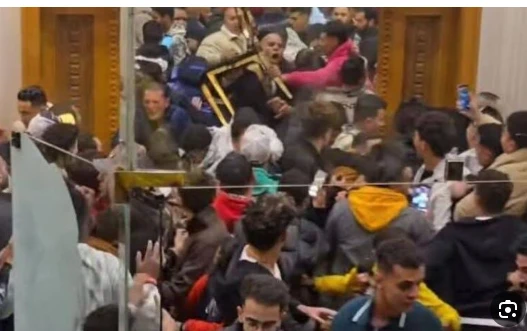 التفاصيل الكاملة لواقعة فرح كروان مشاكل : القاعة اتدشدشت وضرب بالكراسي وتحرش