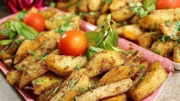 بديل صحي للمقلية، طريقة عمل بطاطس مشوية بالأعشاب