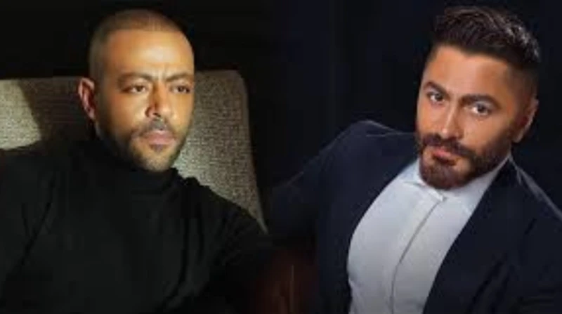 تامر حسني يوجه رسالة لتامر عاشور: "مستني أغنيتك"، والأخير يرد