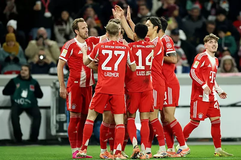 هاتريك كين يقود بايرن ميونخ للفوز على شتوتجارت