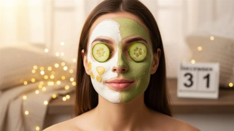 إطلالة رأس السنة، 8 وصفات طبيعية منزلية لبشرة متألقة