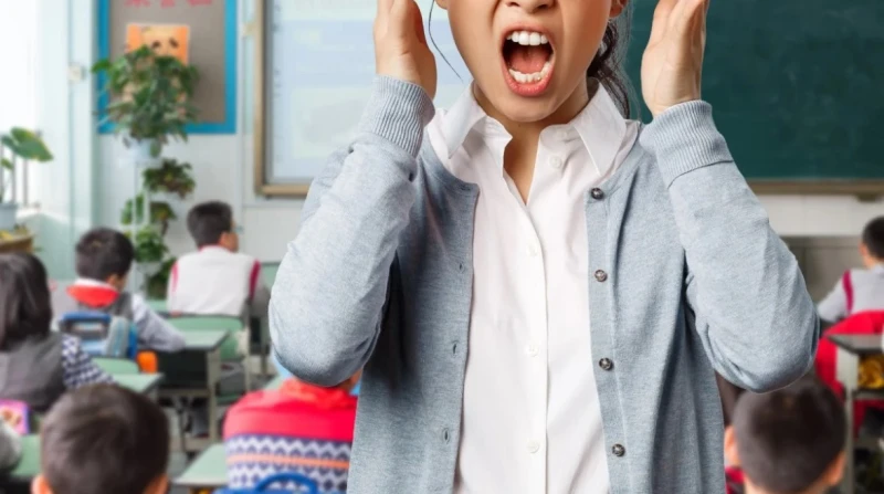 "دعت عليهم بالمرض"، إيقاف معلمة صينية تمنت إصابة تلاميذها بإنفلونزا