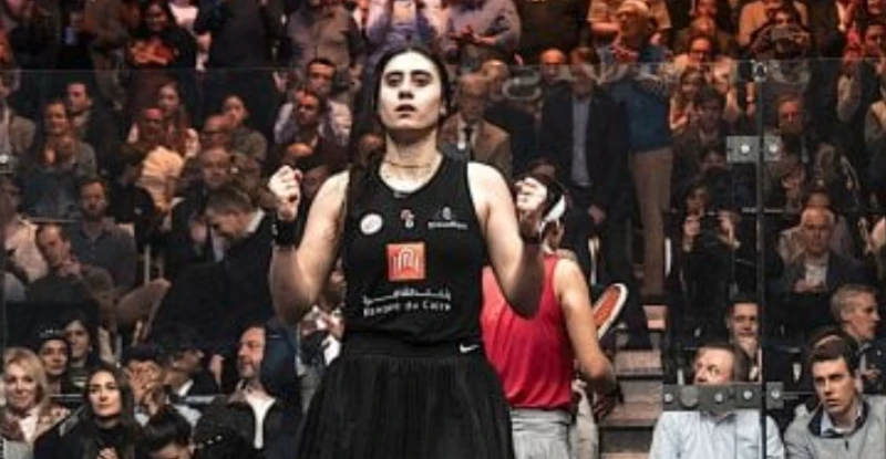 نور الشربيني تتوج ببطولة هونج كونج للاسكواش بعد الفوز على لاعبة أمريكا