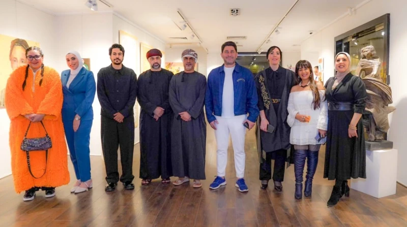 66 فناناً من 18 دولة، سفراء ونجوم عالميون في افتتاح معرض "مرئيات متصلة"