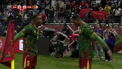 نتيجة جنوب أفريقيا ضد الكاميرون.. كوفاني يسجل التاني للأسود في كأس الأمم الإفريقية