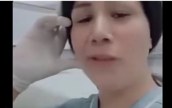 ايه الفظاعة دي : ممرضة تنتهك حرمة الموتى وفاتحة لايف مع جثامينهم داخل المشرحة