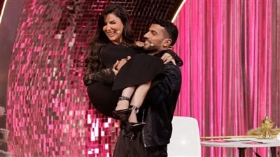 شالها على الهواء.. رومانسية محمد سامي مع مي عمر في برنامج أبلة فاهيتا تخطف الأنظار