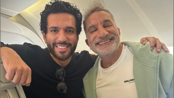 أحلى صدفة.. حسن الرداد رفقة باسم يوسف في أحدث ظهور