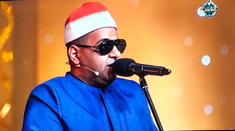احتفال متسابقو "دولة التلاوة" بزفاف الشيخ عطية رمضان