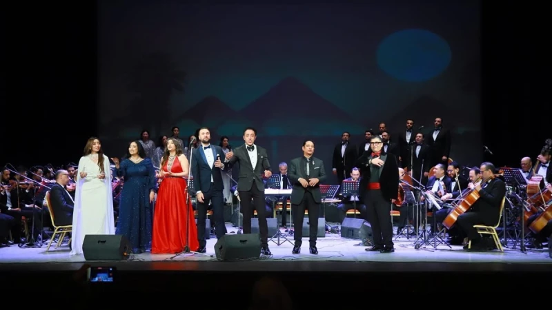 نجوم أوبرا الإسكندرية ترسم بصمات «الموجي» على مسرح سيد درويش