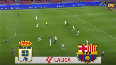 برشلونة ضد ريال أوفييدو.. انطلاق مباراة برشلونة أمام ريال أوفييدو في الدوري الإسباني