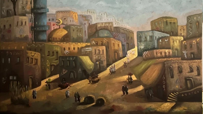 60 لوحة لجيهان بدران تعكس الجذور المصرية في "دفا بلدي" بزياد بكير