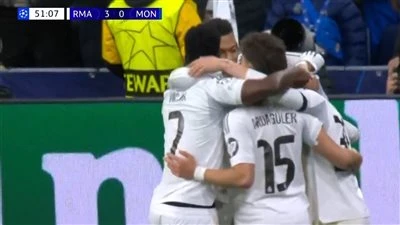 الريال ضد موناكو.. ماستانتونو يسجل الهدف الثالث لـ ريال مدريد أمام موناكو بطريقة رائعة في دوري أبطال أوروبا