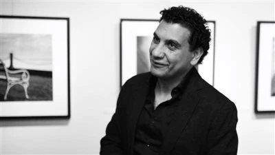 الفنان المصري روماني حافظ محاضرا في الدورة العاشرة من مهرجان إكسبوجر الدولي