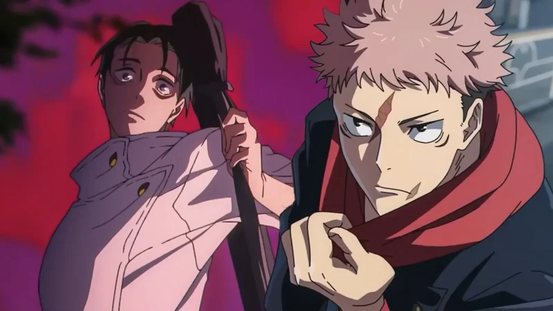 أنمي jujutsu kaisen الموسم الثالث الحلقة 1 و2.. يوتا أوكوتسو يطارد يوجي في لعبة الإعدام