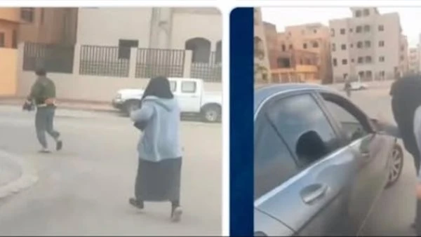 شخص يسكب مادة حارقة على سيدة أثناء إطعامها كلاب بالقاهرة الجديدة "فيديو يهز السوشيال ميديا"