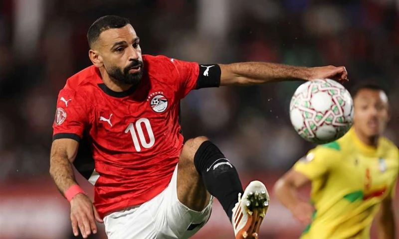 صلاح الأسطورة.. سجل هدفه العاشر في أمم إفريقيا