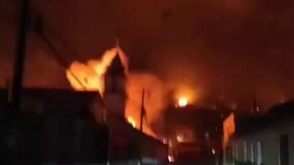 انفجار خزانات مازوت وإصابة 3 أشخاص في حريق بمصنع تابع لشركة "سيناء للمنجنيز"