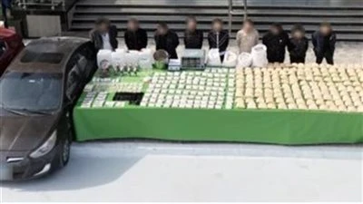 الداخلية تحبط محاولة تشكيل عصابي جلب مخدرات بقيمة 240 مليون جنيه