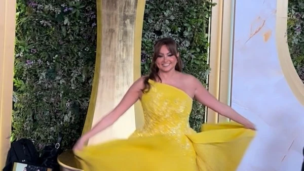 بشرى: سعيدة في joy awards وأتمنى فوز المغرب بكأس الأمم الأفريقية|خاص