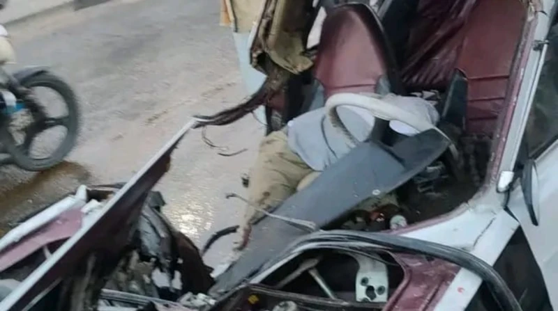 وفاة شاب وإصابة آخر في حادث تصادم على كوبري الواسطى بأسيوط