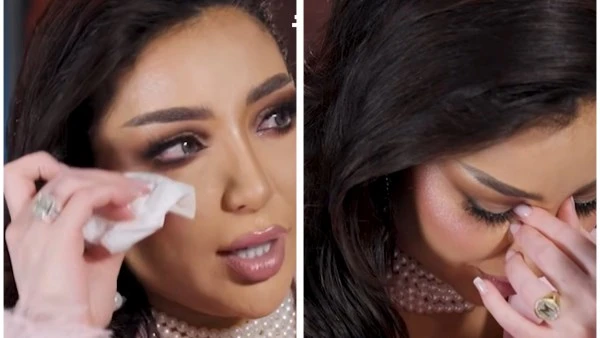 دنيا بطمة تدخل فى نوبة بكاء أثناء الحديث عن فترة حبسها بالسجن