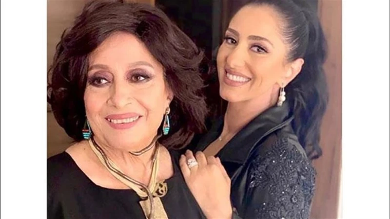 حنان مطاوع تحتفل بتكريم والدتها سهير المرشدي في عيد الثقافة
