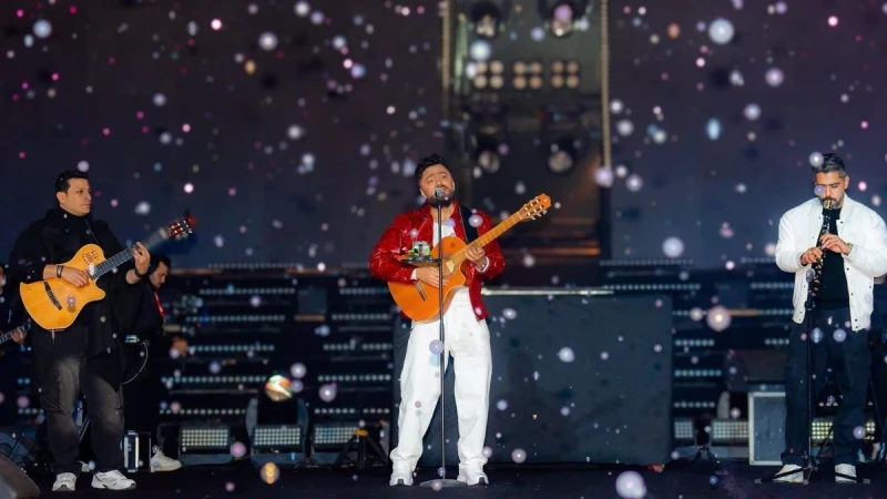 الفنان تامر حسني عن حفلة رأس السنة 2026: حاجة فوق الخيال