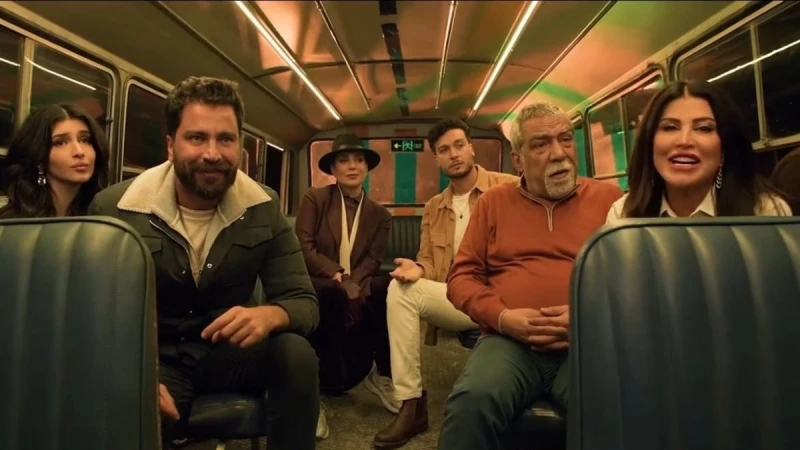 مطاردة بين معتصم النهار وجومانا مراد في برومو مسرحية "سمن على عسل"