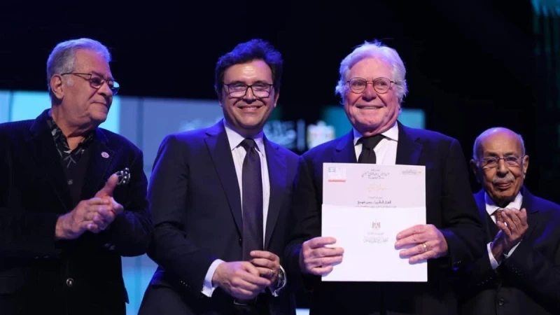 تكريم محمد صبحي وسهير المرشدي وحسين فهمي في عيد الثقافة