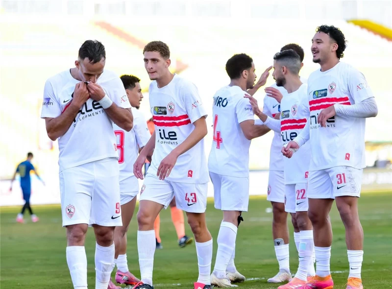 الزمالك يفرض كلمته ويتقدم على بتروجيت بثنائية نظيفة بالشوط الأول